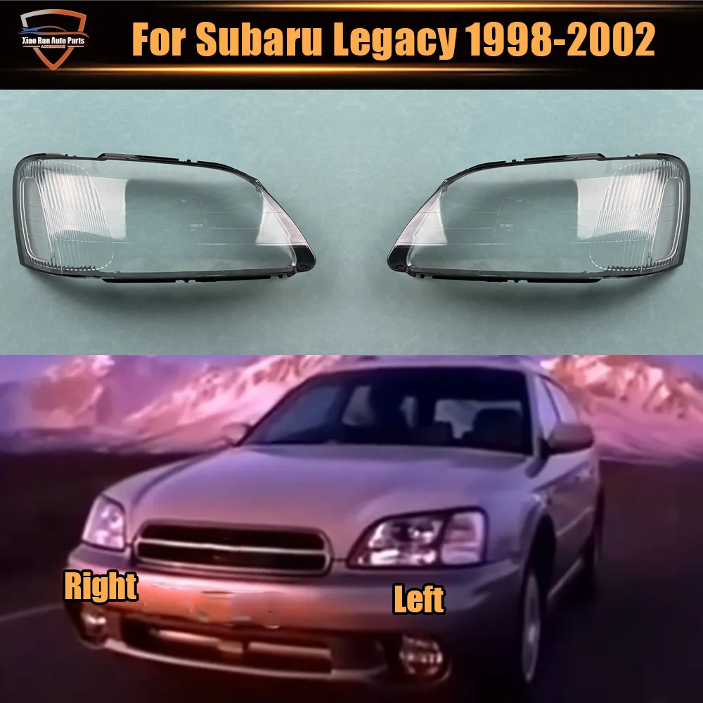

For Subaru Legacy 1998 1999 2000 2001 2002 Car Accessories Headlamp Cove Headlight Shell Transparent Lampshade Lens Plexiglass