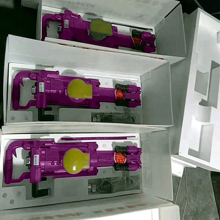 آلة حفر الصخور الهوائية YT27 المحمولة جاك المطرقة التعدين آلة حفر الصخور الصغيرة