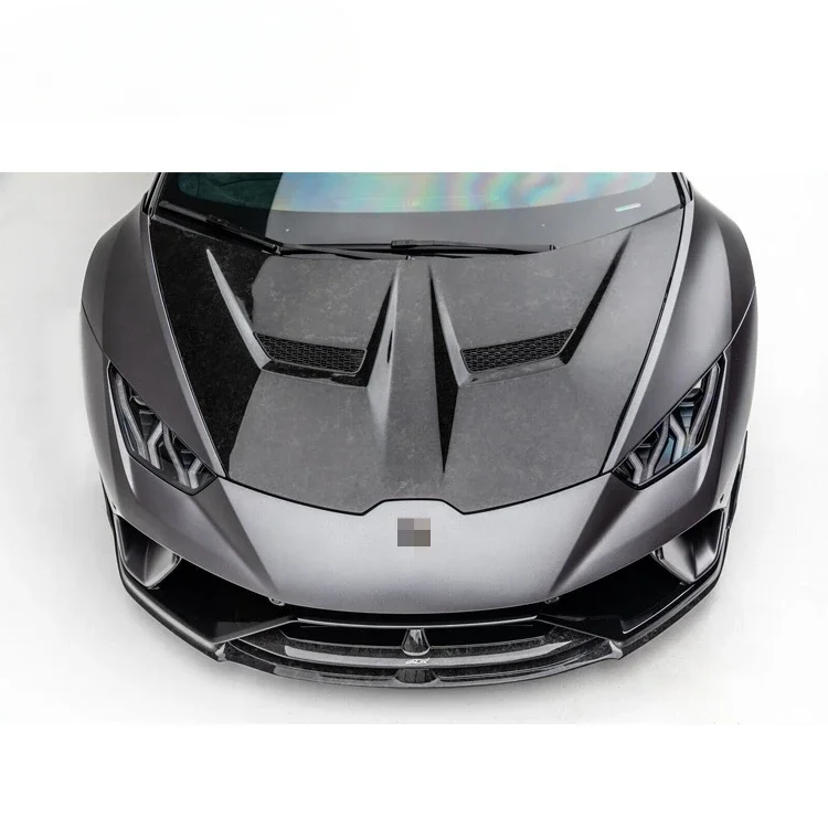 Vorstei Style Forged Carbon Fiber Car Hood Engine Cover For Lambor Huracan Lp610 Lp580customcustomcustom