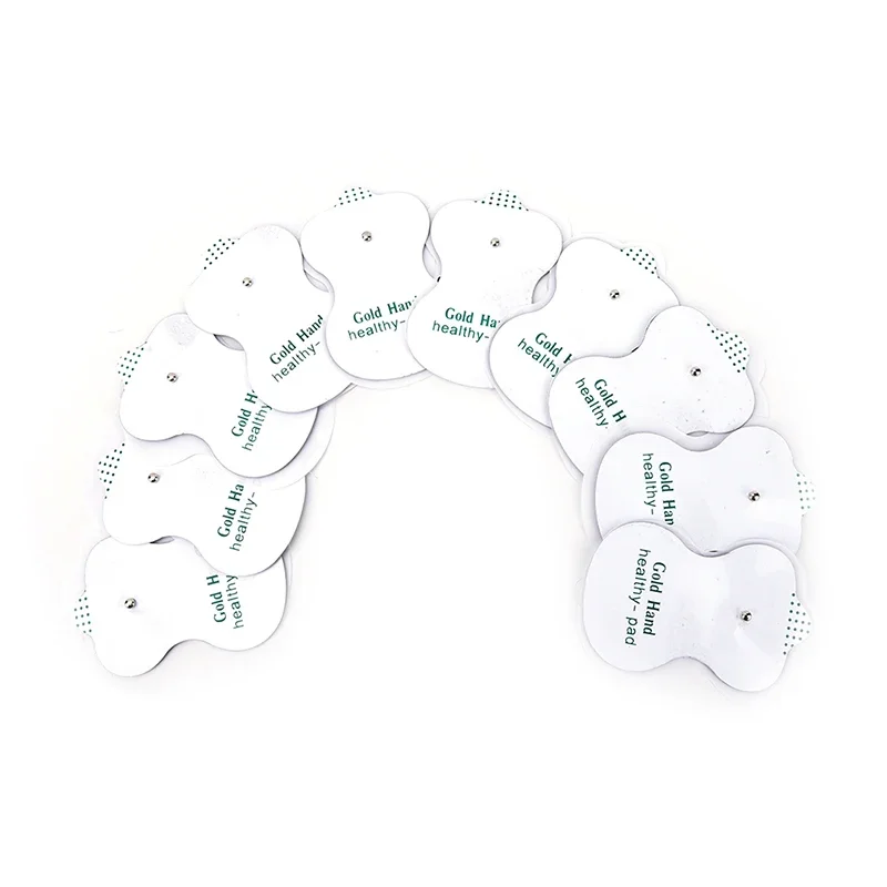 

10/20XWhite Electrode Pads For Tens Acupuncture Digital Therapy Machine MassagerEar Clip Electrode Lead Wires