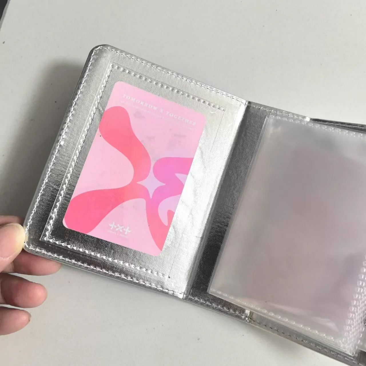 3 Inch Cute Kpop Photocard Holder Book Mini Photo Kpop Album, Hollow Kpop Binder Collector Book