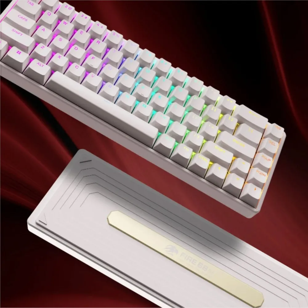 

FGG MADLIONS Fire68 Ultra Magnetic Switch Mechanical Keyboard 8K Gaming Rapid Trigger RT 0.04mm Keyboard Customized Valorant