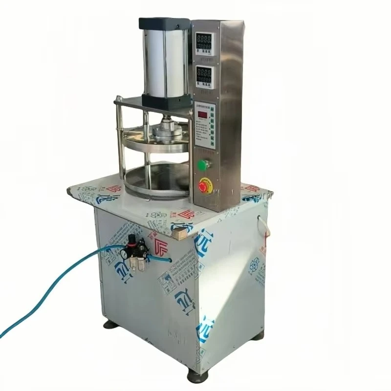 30 cm pneumatische Tortilla-Herstellungsmaschine, Roti-Maschine zur Herstellung von Pfannkuchen, Brot, Pizzateig, Formmaschine