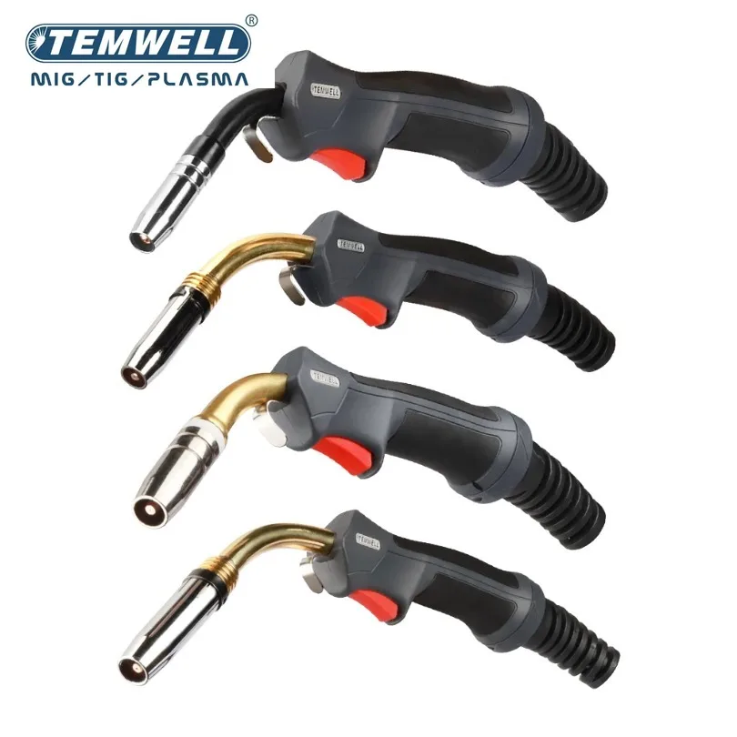 Professiona MB 15AK 24KD 25AK 36KD MIG MAG Welding Torch Head Air Cooled Contact Tip Swan Neck Holder Gas Nozzle European Type