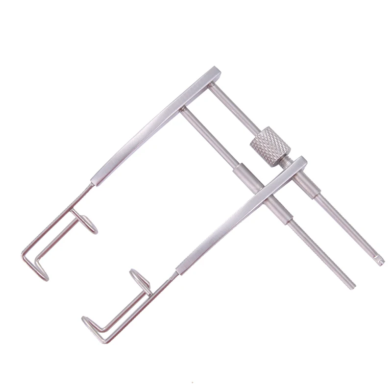 Transparente Double Eyelid Tool Spreader, Dilator Ajustável, Microplane Spreader