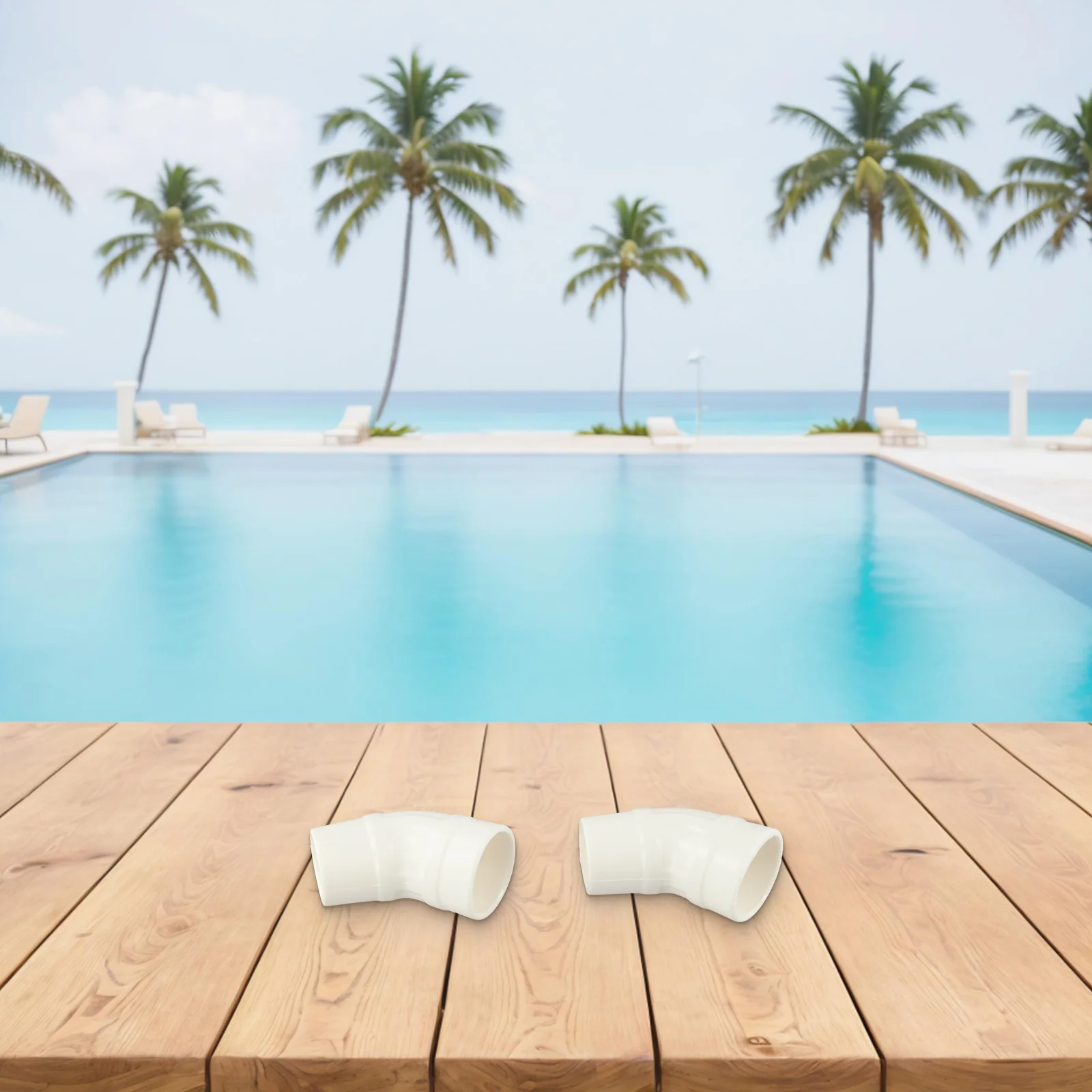 For Zodiac for baracuda Elbow Replacement Kit 45 Degree Elbow Pool Cleaning Needs Easy Installation Efficient Cleaning