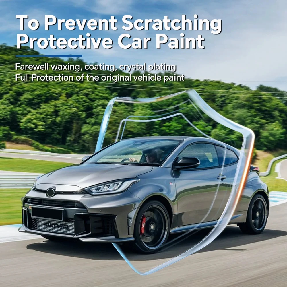 

9Mil TPU Scratch-resistant Car Paint Protection Film For Toyota Corolla GR 2023 2024 Car Body Transparent Bra Per-cut PPF Kit
