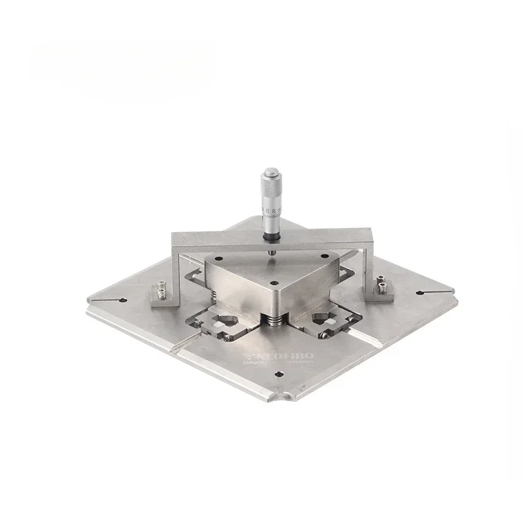 BFJIG-4P-SQ foursquare bare coating Z-axis Adjustable for polish jig fiber optic polishing fixture Hot sales