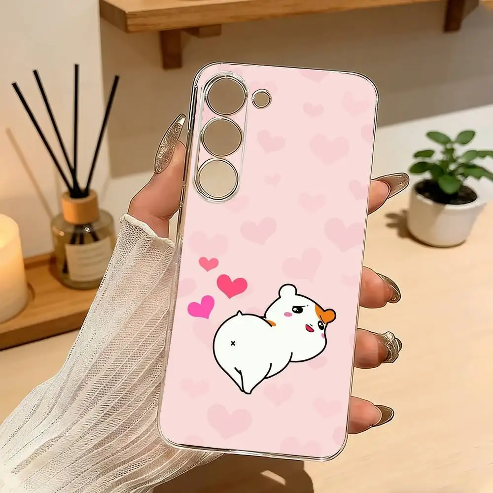 Hot O-Oruchuban Ebichu Phone Case For Samsung Galaxy A71,A70,A52,A51,A40,A30 Transparent Cover