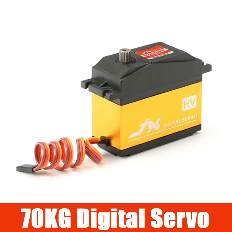 

JX PDI-HV2070MG 70KG Digital Servo Coreless HV High Torque Metal Gear 120 Degree For 1/5 1/8 RC Crawler Car Robot Airplane