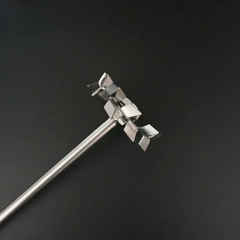 1pcs Lab Stainless Steel DIA7cm 10cm 15cm 18cm Stirrer Paddle, Dispersion Disk Plate Impeller Propeller Stirring Blade