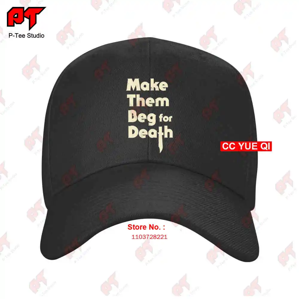 

Dying Fetus 'Make Them Beg For Death' Baseball Caps Truck Cap K4NE