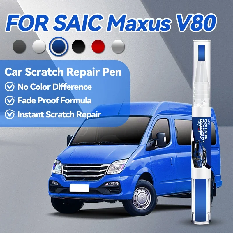 

Специализированная ручка-корректор для ремонта автомобильной краски, средство для удаления царапин, аксессуары для авто DIY для SAIC MAXUS V80 2011-2025, черный, белый