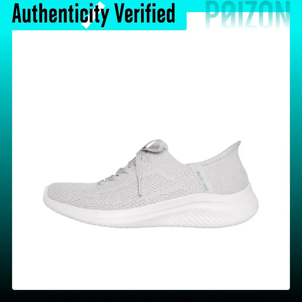 Skechers Ultra Flex 3.0, calzado casual de caña baja, resistente a la abrasión, para mujer, color gris, modelo 150457-LTGY.