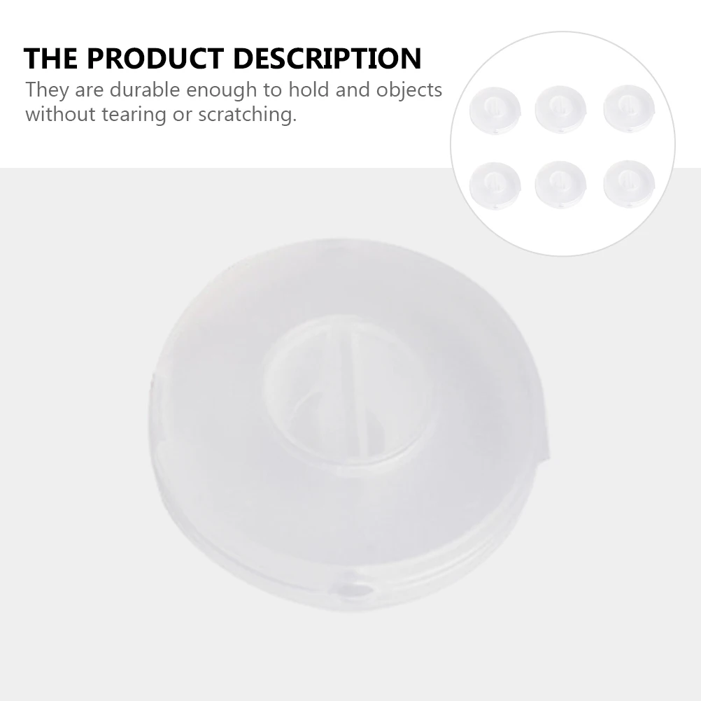 

6Pcs Rotary Cable Organizer Plastic Wire Winder Circular Desktop Cable Organizer Box Earphone Wire Organizer
