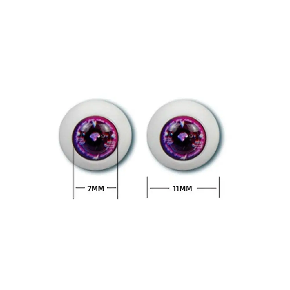 11mm YMY Doll Dropper Eyes Eyeball For BJD Doll DIY Dispensing Animal Moving Eyes Doll Making Crafts Safety Animal Toys