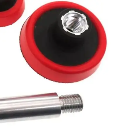 3 Piece For M14 Threaded Extension Rod Set Aluminum Alloy For Angle Grinder Polisher Connecting Rod Long Reach Polishing Machine