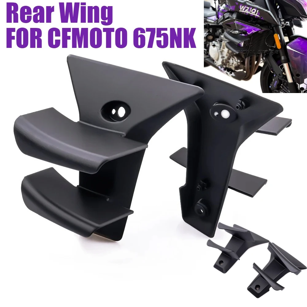

For CFMOTO Cf 675NK Side Wing Side Spoiler FRONTAL SPOILERS for CFMOTO 675 NK Motorcycle Accessories Spoiler Flank 2024 2025