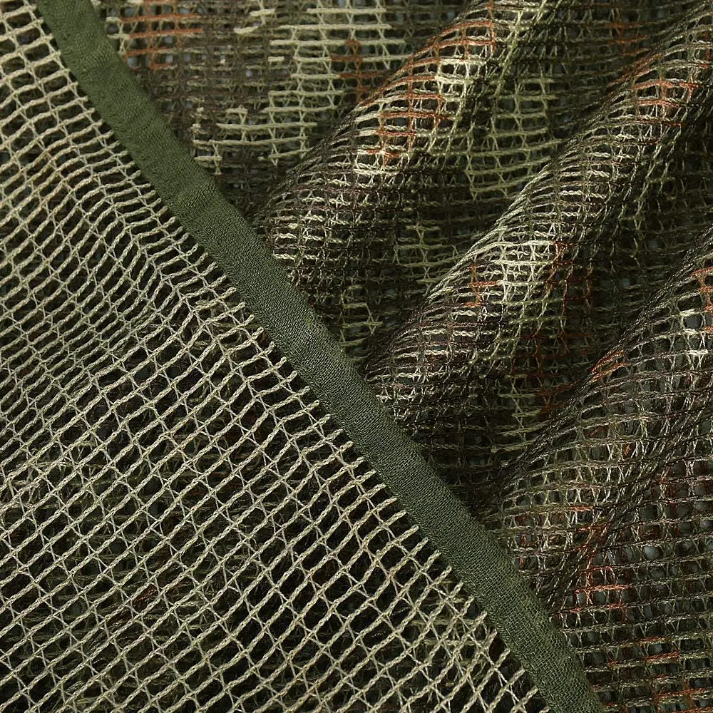 Camouflage Netting Scarf Sniper Veil Camo Mesh Face Scarf Veil Shemagh Head Wrap for Outdoor Camping Hiking Hunting Shooting