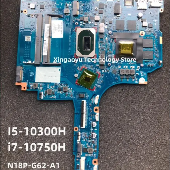 

DAG3JBMB8D0 Original For HP Gaming 16-A Laptop Motherboard with I5-10300H i7-10750H N18P-G62-A1 4G 100% Test Perfect