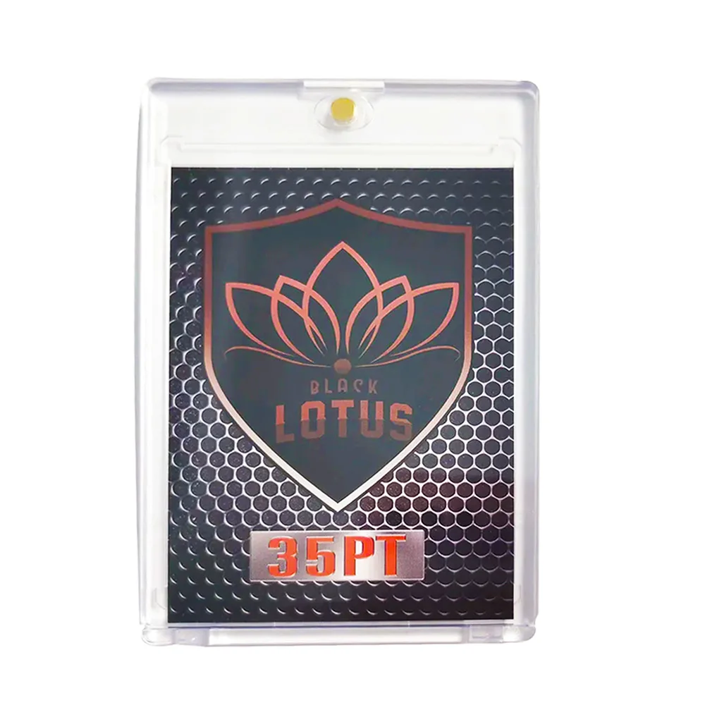 35PT Card Bricks for Board Cards TCG/Yugioh/MTG Card Protective Shell Storage Protection Sheath Sports Football Protector