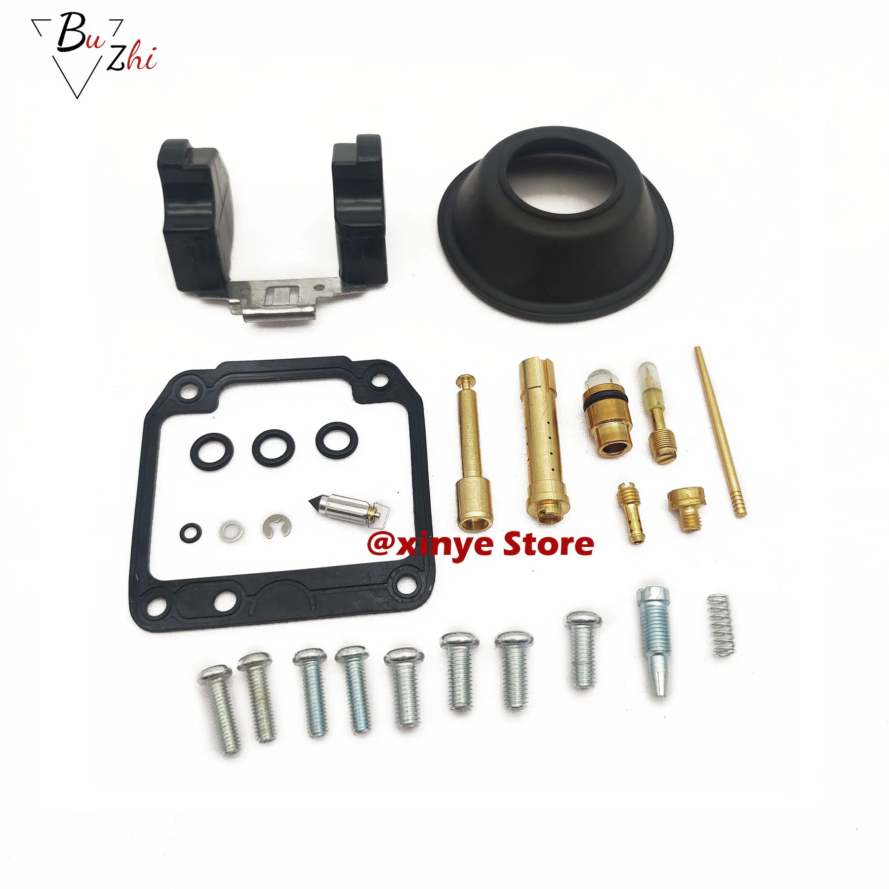 Carburetor repair kit needle valve gasket air screw vacuum diaphragm and float for yamaha XJR400 1993-1998 XJR 400