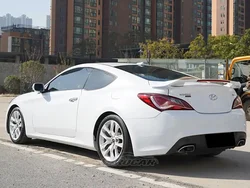 For 2009-2013 Hyundai Genesis Coupe Tiburon Tusacni Original High Quality FRP Real Carbon Fiber Spoiler Trunk Boot Wing Spoiler