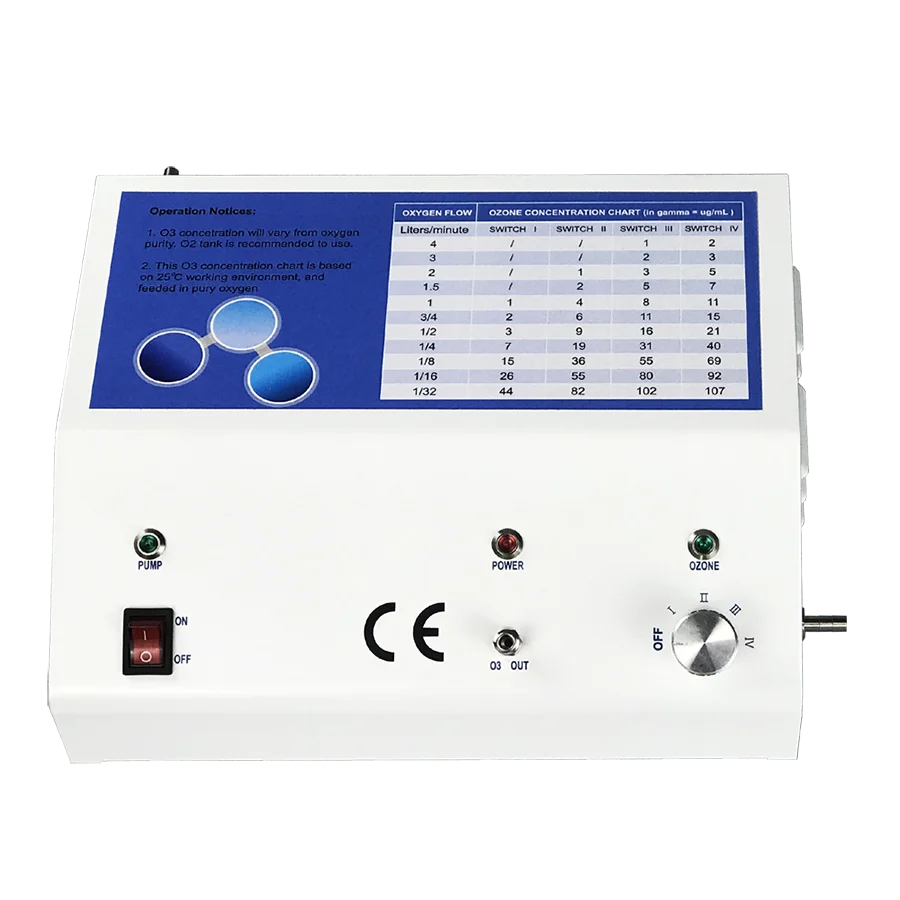 Home Use 1-107ug/ml Ozone Therapy Machine For Ozone Insufflation