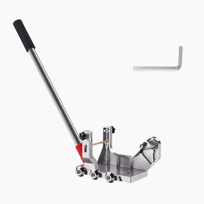 Parking Space Slot And Seam Cleaning Tool Beautify Angle Grinder Multi-Functional And Portable Bracket Six-Wheel Auxiliary