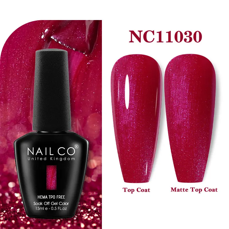 NAILCO 131 Kleuren TPO GRATIS HEMA Vernis Semi Permanente UV Vernis Gel Nagellak Nagels Art Gel Manicure TOP BASE Vernis Hybride