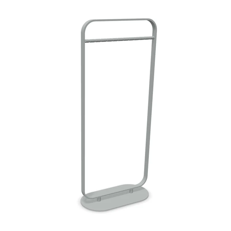 

Nordic, simple, metal, hanger, floor, shelf, clothing store, light luxury, round tube.