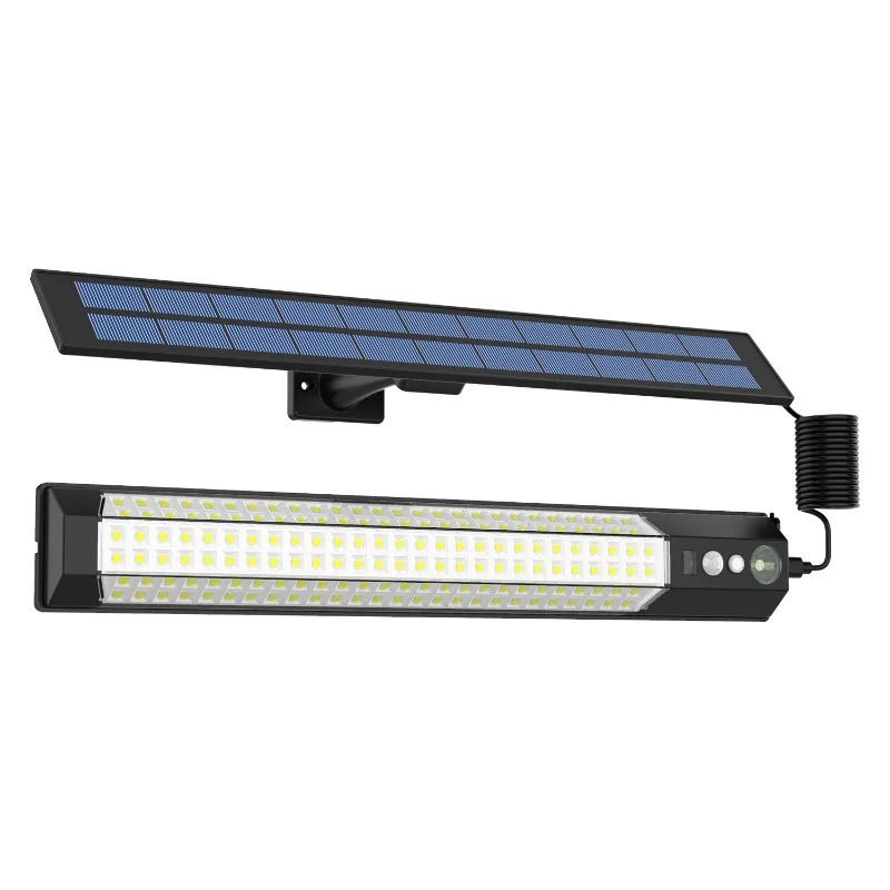 

Integrated solar induction street lamp head Outdoor road human body induction street lamp
