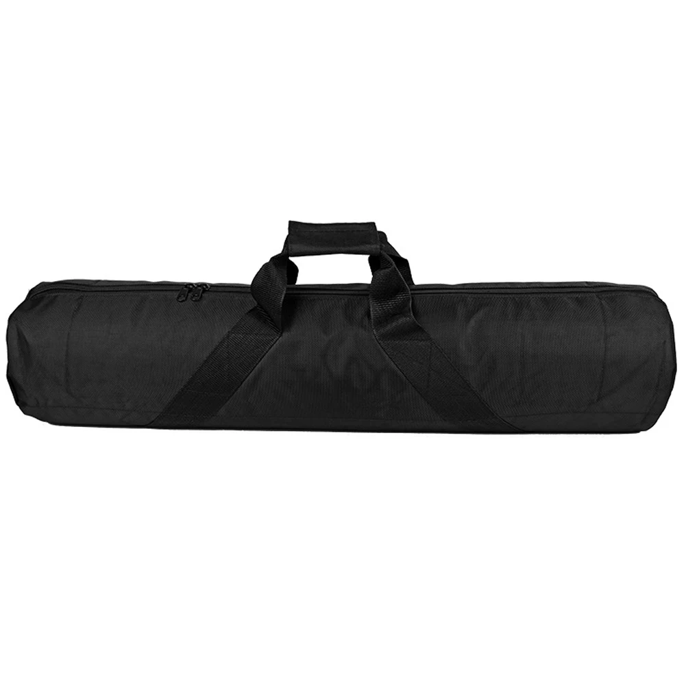 Compact and Tripod Carrying Bag, Black, Oxford Fabric, 80 120cm Length, Ideal for Photography Equipment Organization