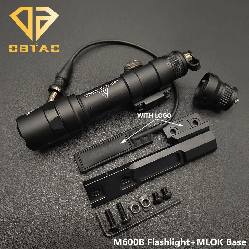 

Sotac SF M300 M600 Flashlight MINI Weapon Scout Light Tactical M600B M300B M300C M600C Rifle Airsoft Hunting Weaponlight