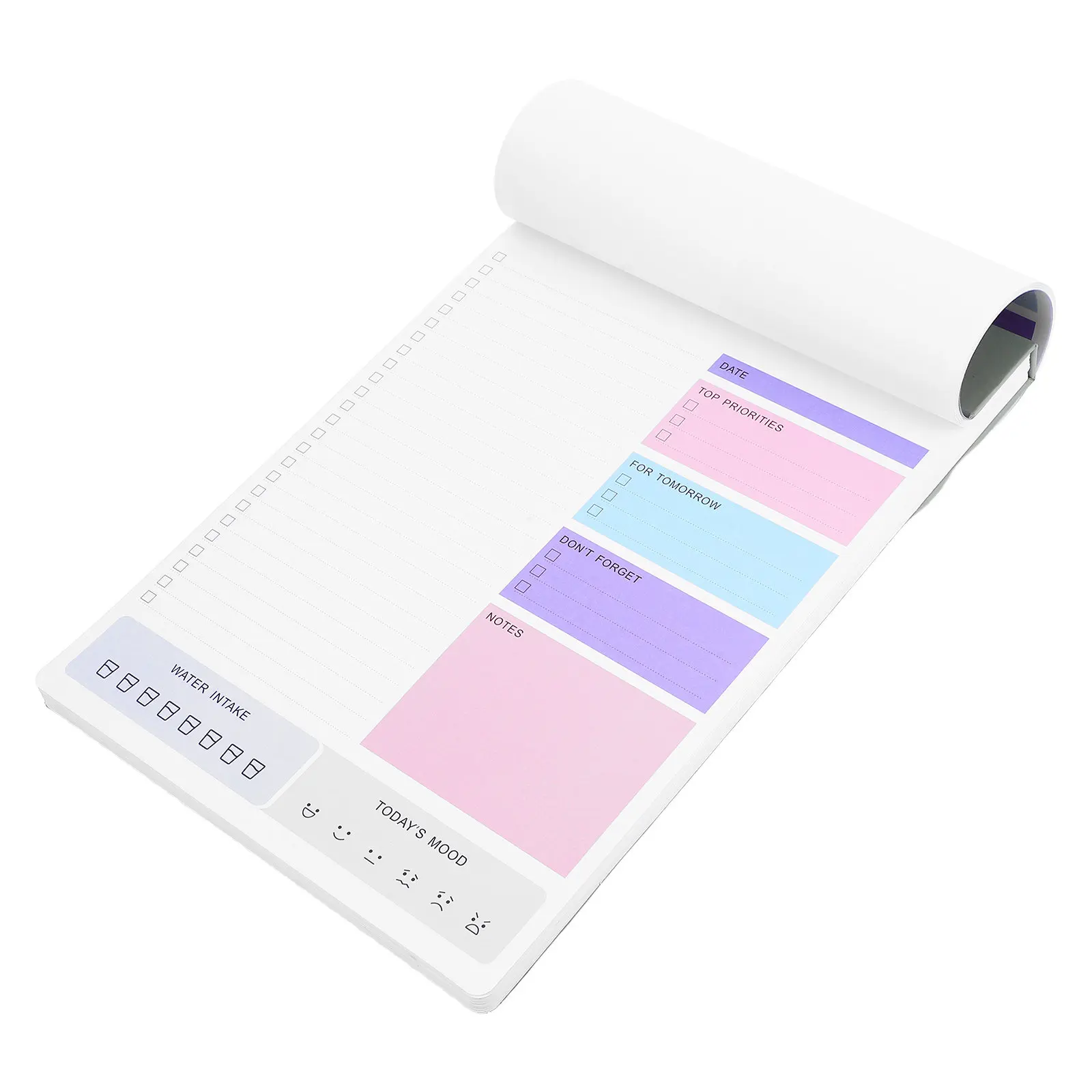 

Ежедневный отрывной блокнот-планировщик: прочная бумага, гладкое письмо, портативный, для офиса, дома, учебы, минималистичный ежедневник для задач