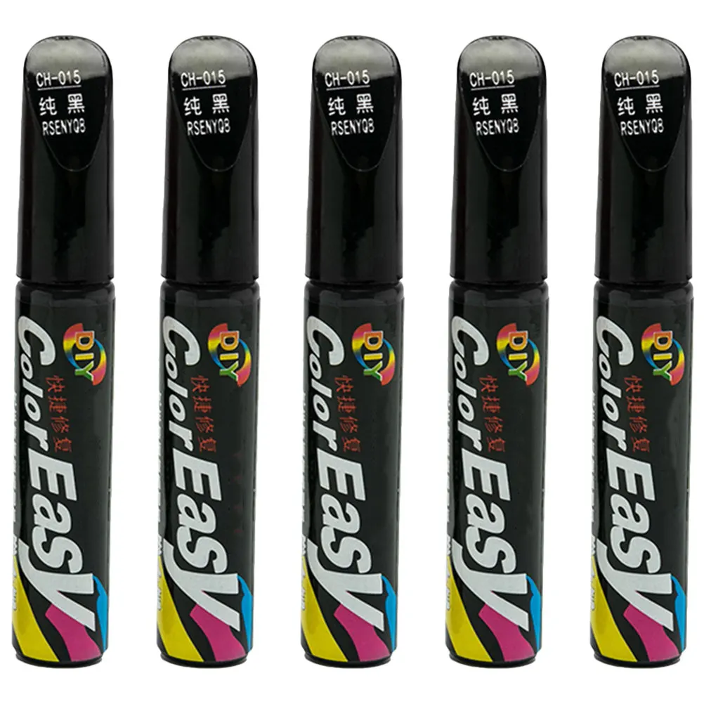 Car Scratch Repair Pen Set, 5pcs Automotive Paint Touch-Up Tool for Deep & Shallow Scratches, Quick Gloss Restoring