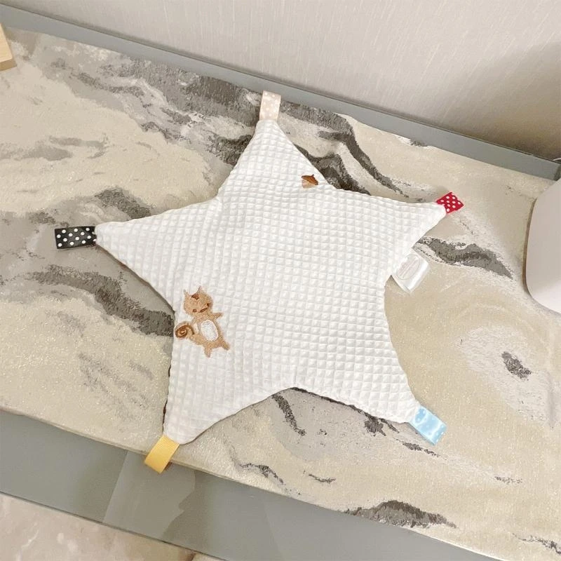 

Cartoon Appease Towel Cotton Soft Newborn Baby Plush Comforter Blanket for Baby Girls Boys Infant Pattern Gift 15UB