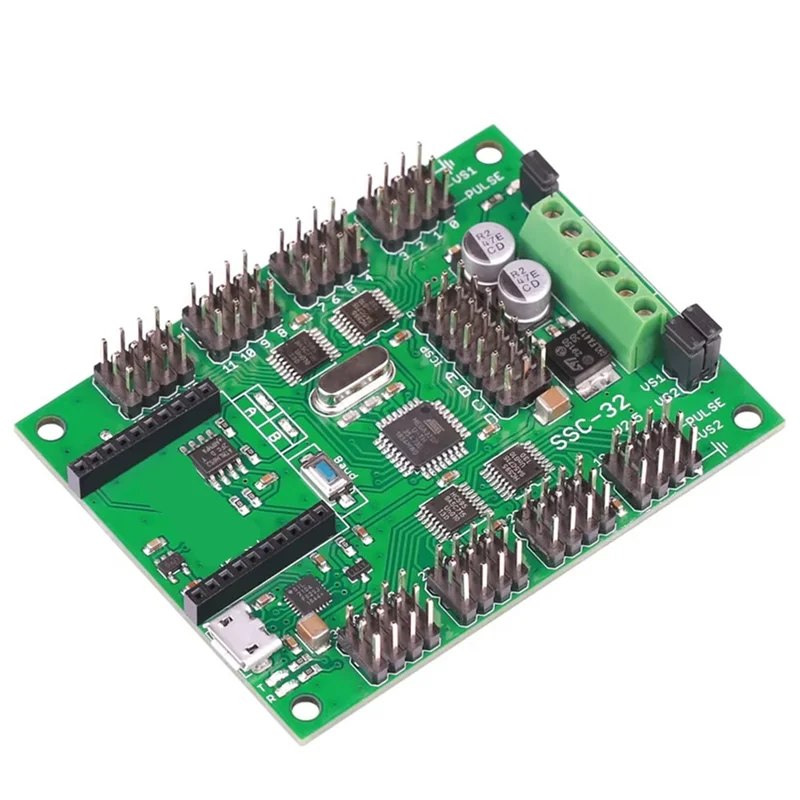 BTLIFE-SSC32-V2.5 32Ch Multi-Channel Servo Controller With USB XBEE Interface Fit PC-MAC LINUX For Hexapod Spider, Biped Robots