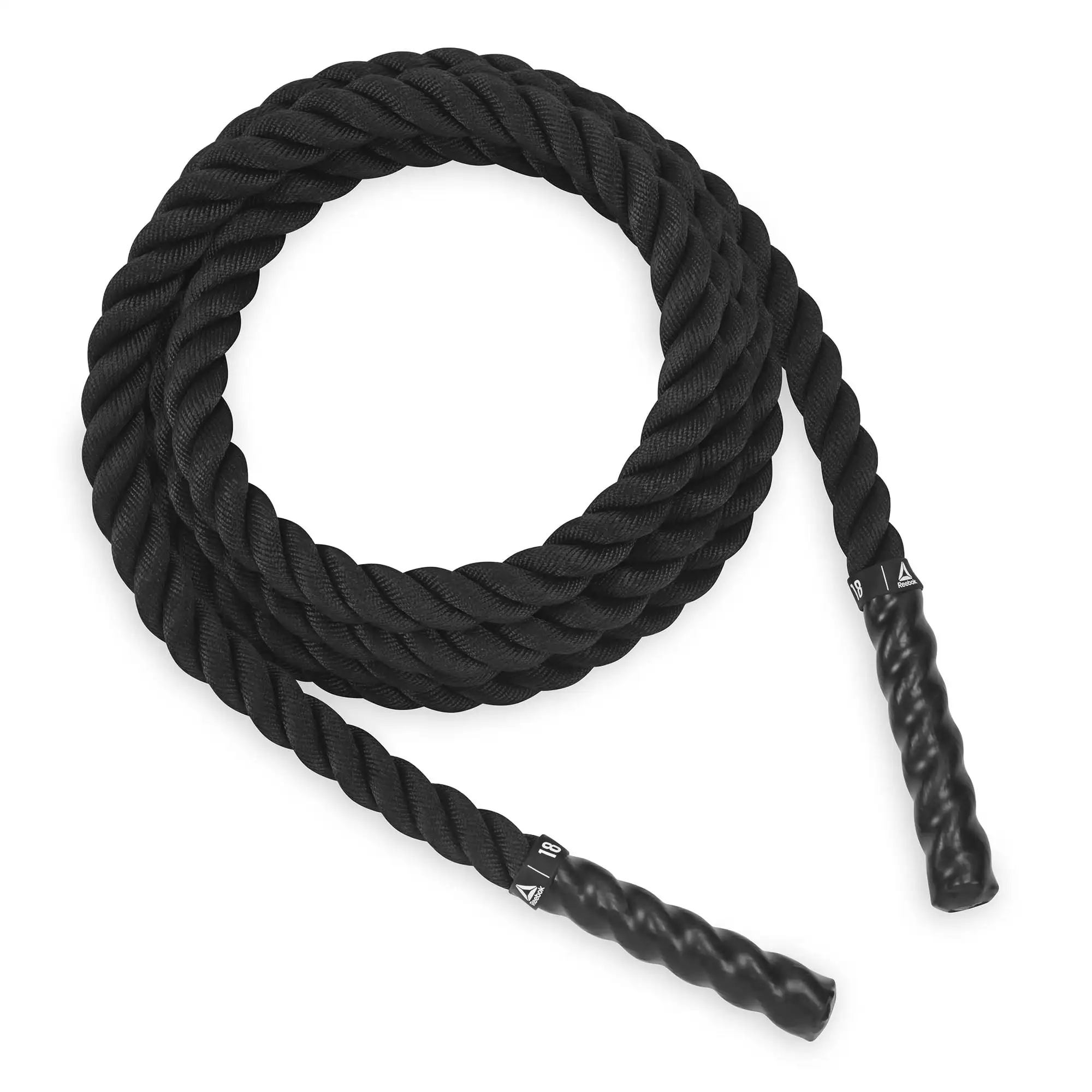 

18 Ft Amazon Basics Battle Rope for Home Gym Workout, Exercise Training Equipment