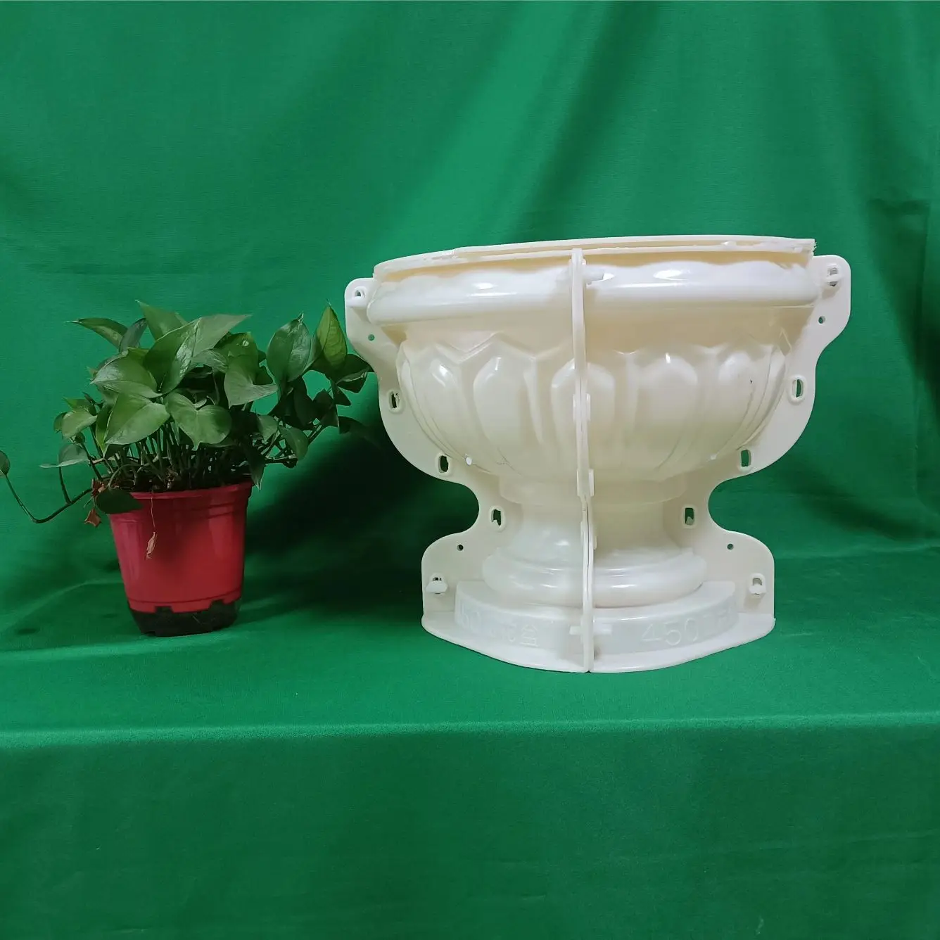 Three-in-one double-sided hollow cement Internet celebrity brick plastic mold for wall decoration and interior decoration