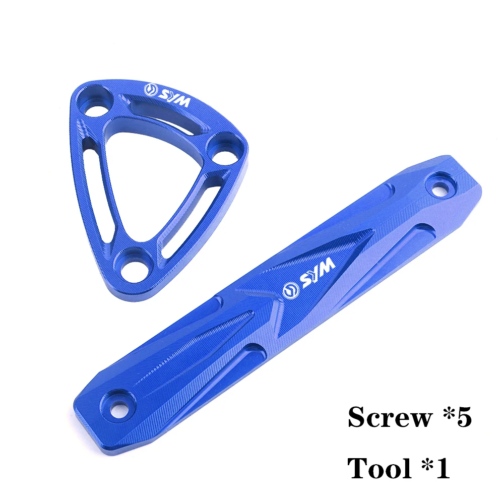 New For SYM ADX 125 Adx125 Jet125 Jet150 Drg150 Drg158 Motorcycle CNC Exhaust Pipe Cover Air Intake Cover Tail Cover Decoration