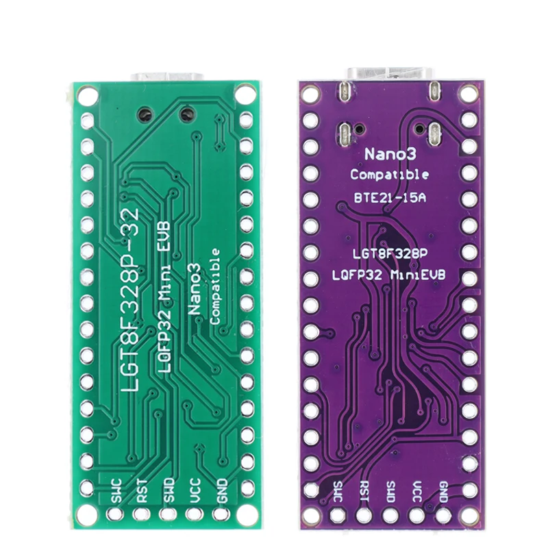 LGT8F328P-LQFP32 MiniEVB TYPE-C MICRO USB Compatible With ATMEGA328 Nano V3.0 LGT8F328P CH340C/ HT42B534-1 SOP16 For Arduino