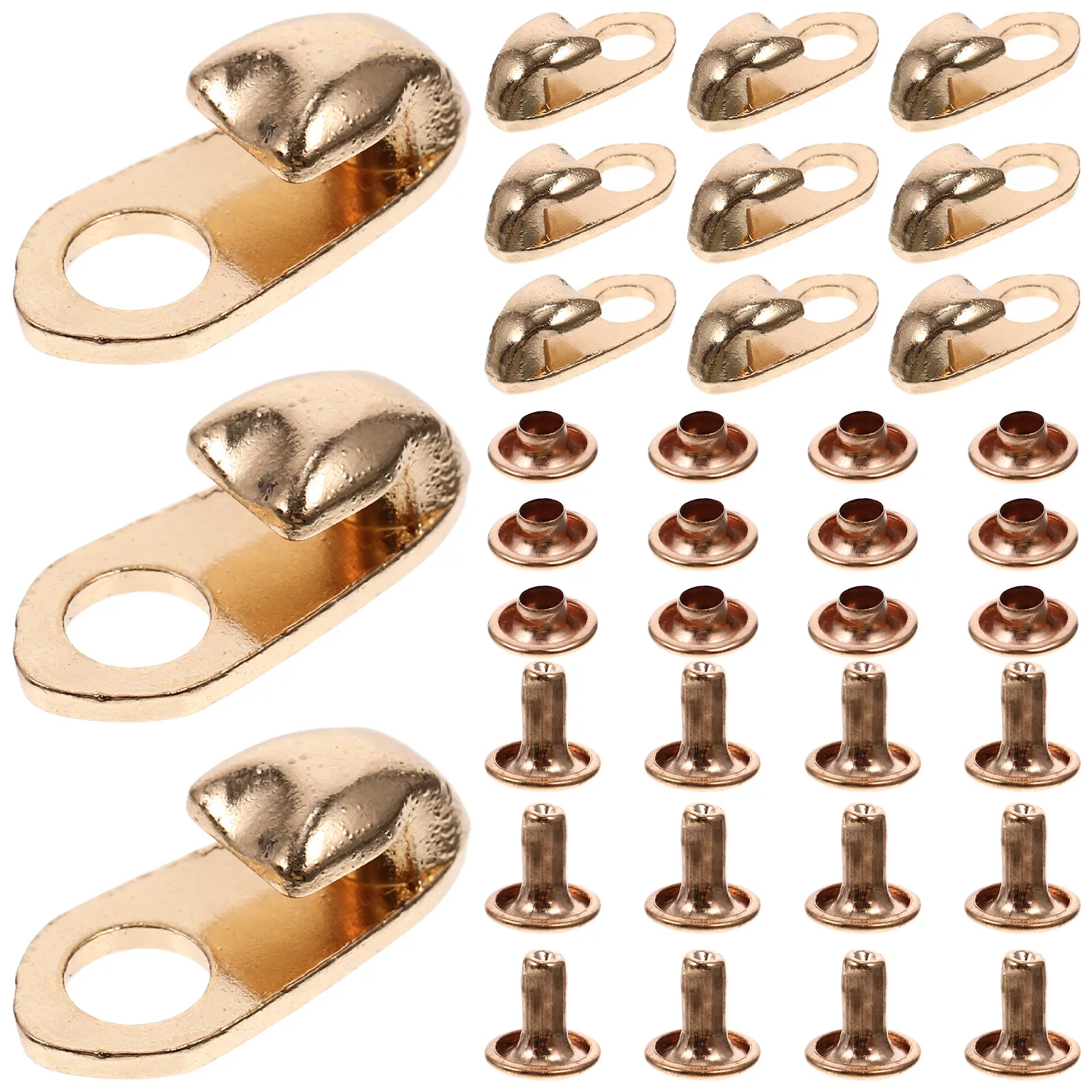 

20Pcs Alloy Mountaineering Shoe Accessories Metal Boot Buckles Shoe Lace Hooks Fasteners for Hiking Climbing Repair Supplies