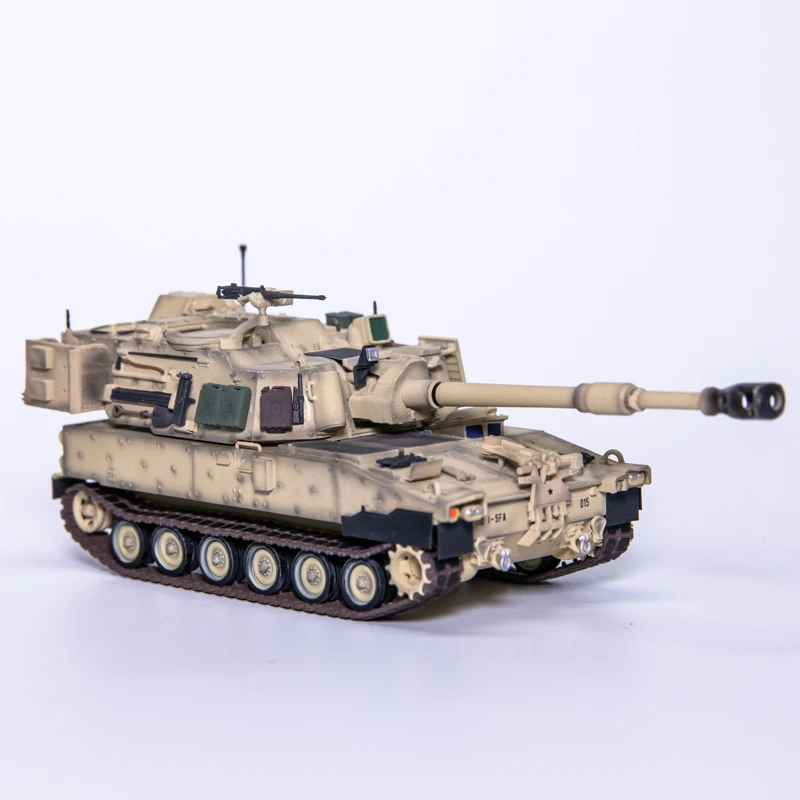 T-MODEL 1:72 Scale Plastics M109A7 155mm Heavy Tank Model Militarized Combat Track Type Classics Collection Gifts Static Display