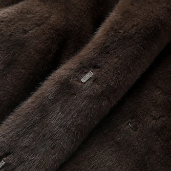Luxury Faux Mink Coat 6 Neo Mint 2024 Winter Luxury Faux Mink Fur Coat Women Iconic Brand Long Outerwear Jacket Crystal Hooks Street Style Warm Overcoat 6