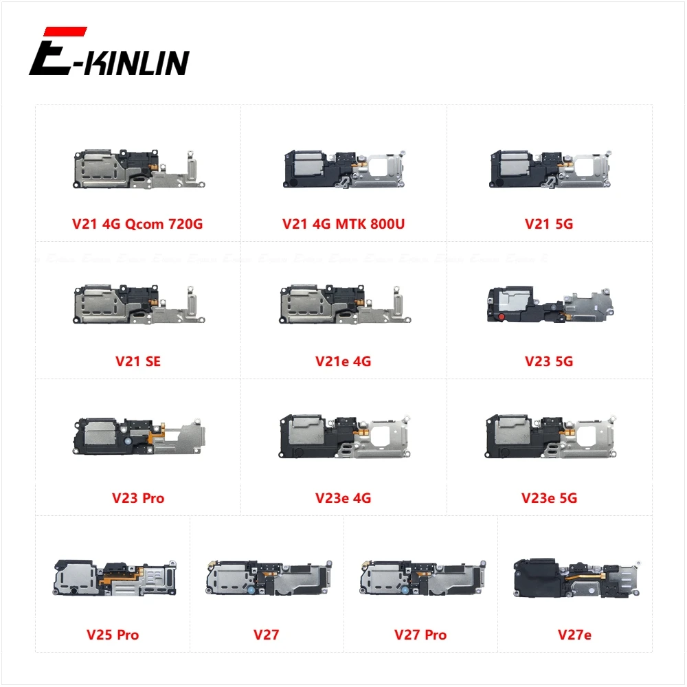 

Задний нижний динамик-зуммер (громкоговоритель) с гибким кабелем для Vivo V21 4G 5G SE V21e V23 V23e V25 V27 Pro V27e