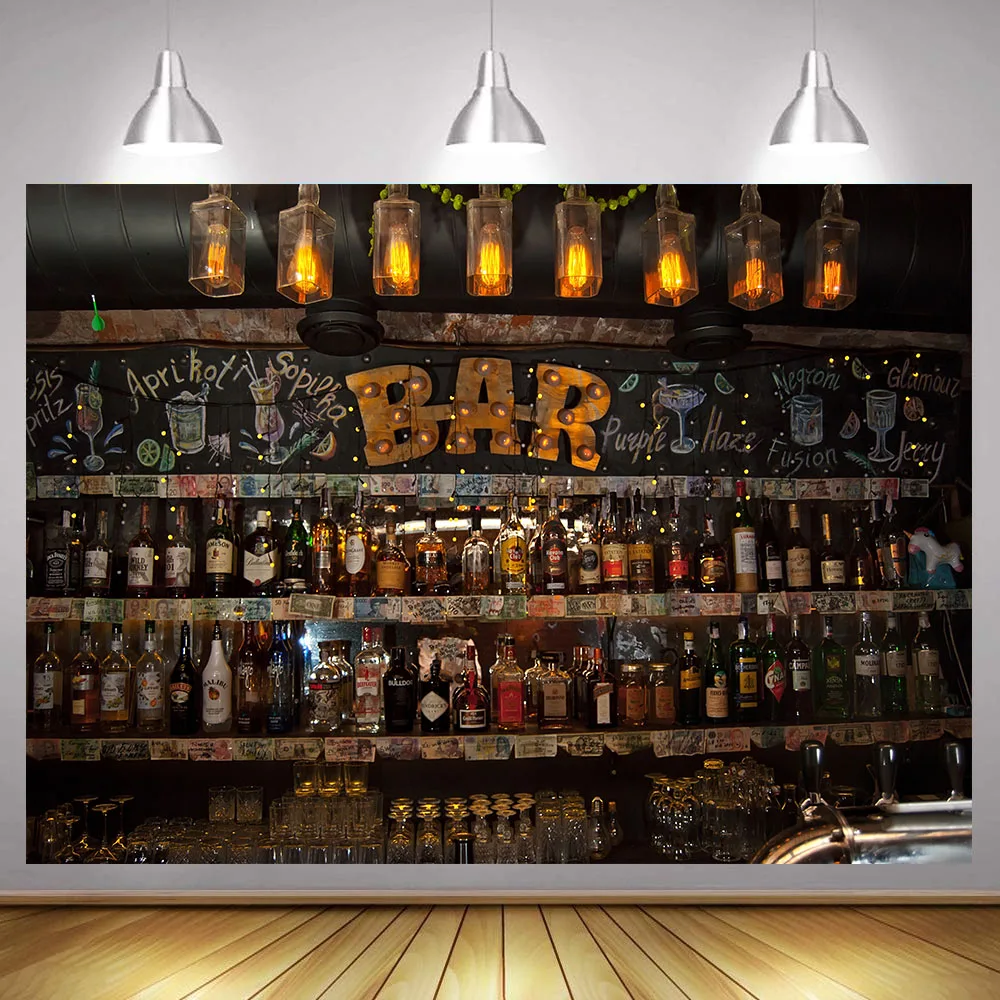 

Luxury Temple Bar Backdrop Cafe Restaurant Club Whisky Wine Bottle Drink Vintage Wine Shelf Tavern Counter 1920 Party Background