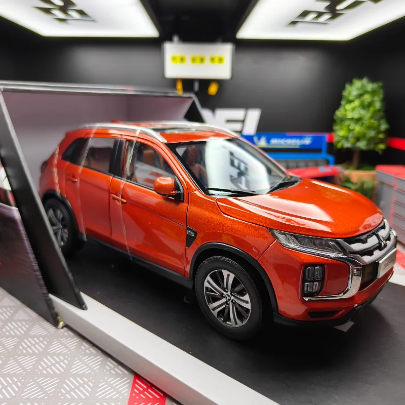 Diecast 1:18 Schaal GAC Mitsubishi ASX Originele Volledige Deur Legering Model Auto Collectible Toy Gift Souvenir Display Ornament
