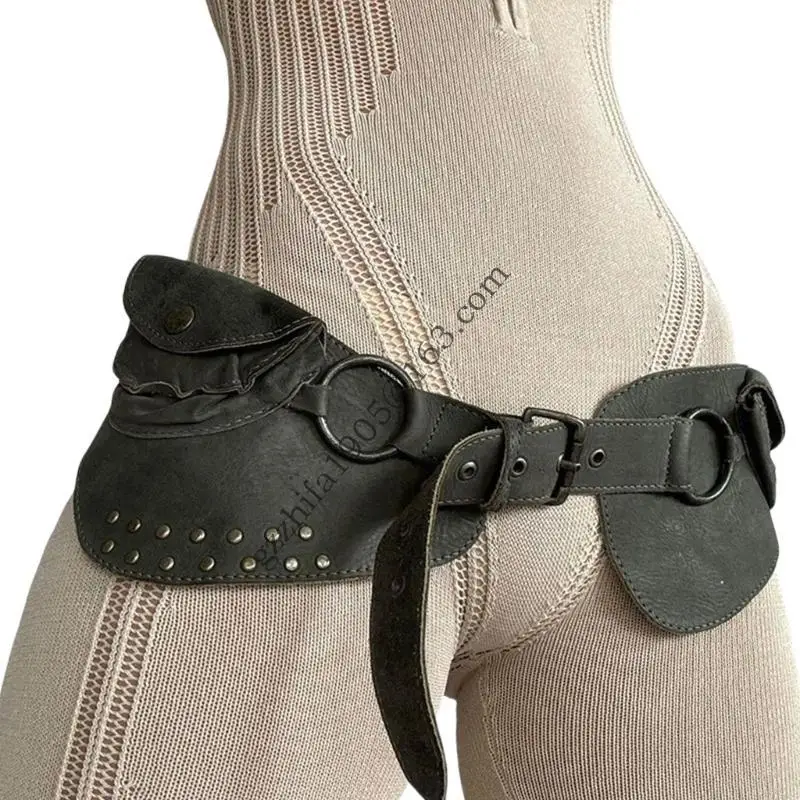 

Subcultures Belt Girl 2000s Pin Buckle Fanny Belt for Jeans Shorts Waist Decoration .A5KE