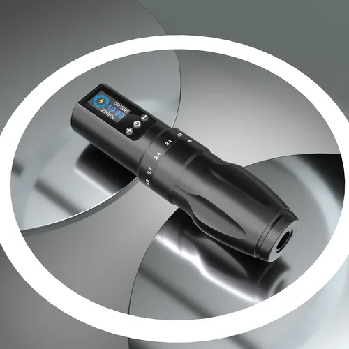 Imagen 2 del producto Kits de tatuaje EZ, máquina de tatuaje inalámbrica, pluma de 7 golpes, 2,0mm-4,0mm con cartucho de impresora de transferencia, agujas de tatuaje, Kits de tintas para tatuaje